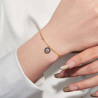 [LuckyStar]Devil's Eye Round Shape Bracelet