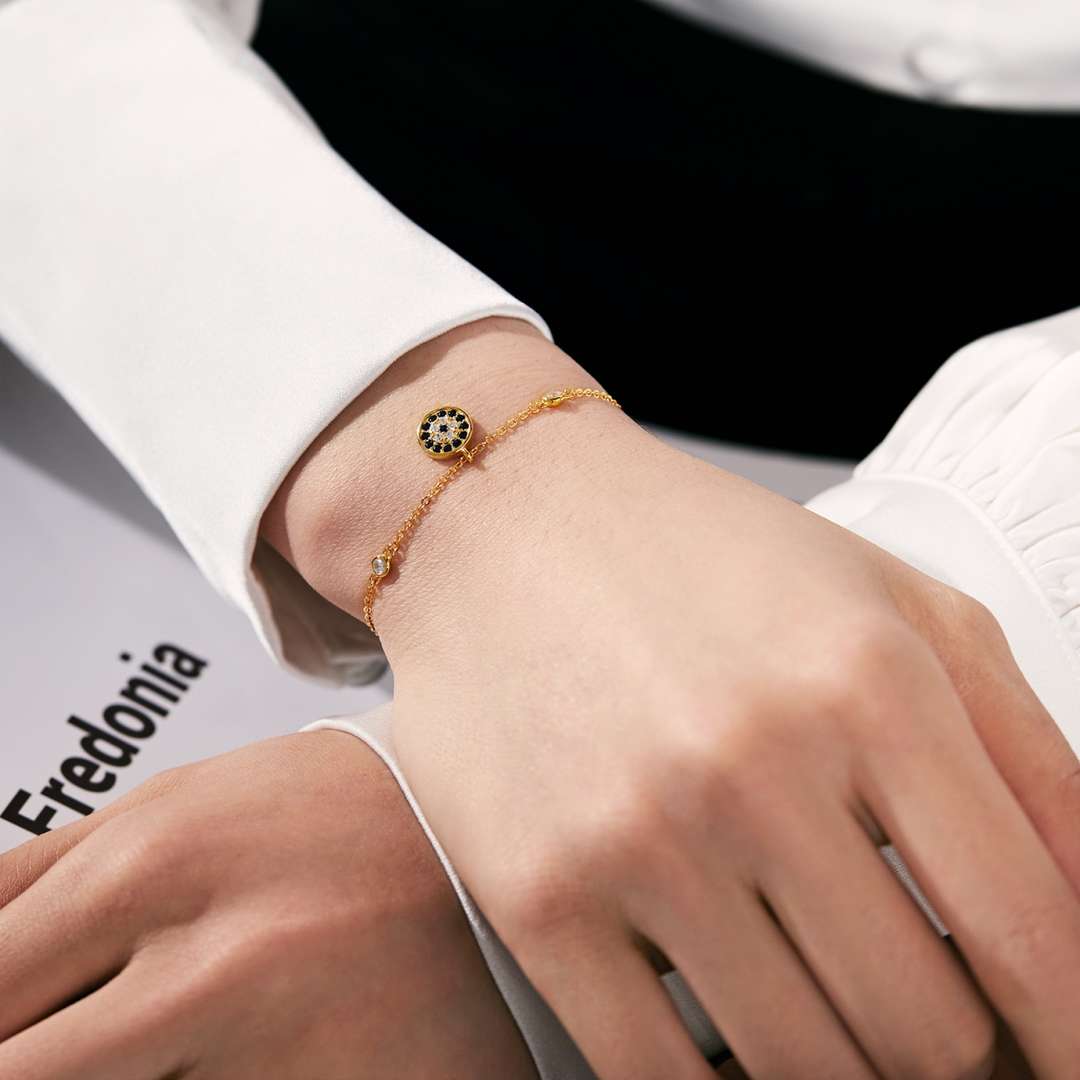 [LuckyStar]Devil's Eye Round Shape Bracelet
