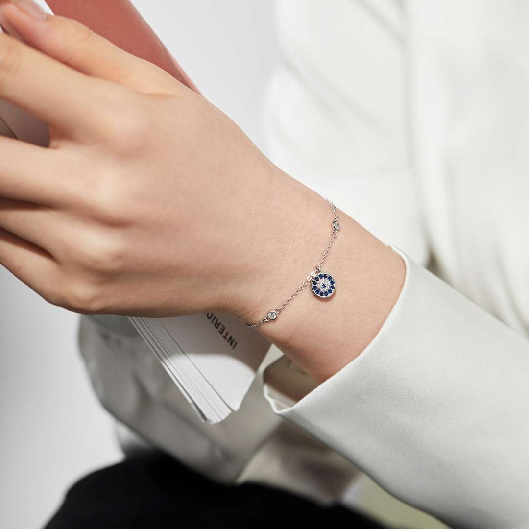 [LuckyStar]Devil's Eye Round Shape Bracelet