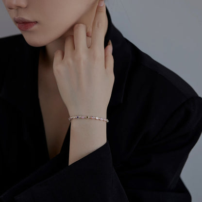 [LuckyStar]Sparkling Exquisite Round Cut Party Bracelet