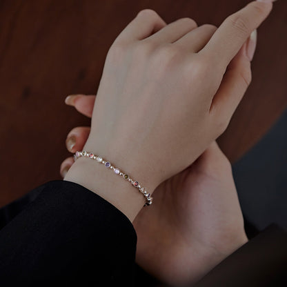 [LuckyStar]Sparkling Exquisite Round Cut Party Bracelet