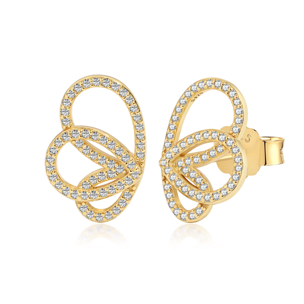 [LuckyStar]Exquisite Butterfly Shape Earrings