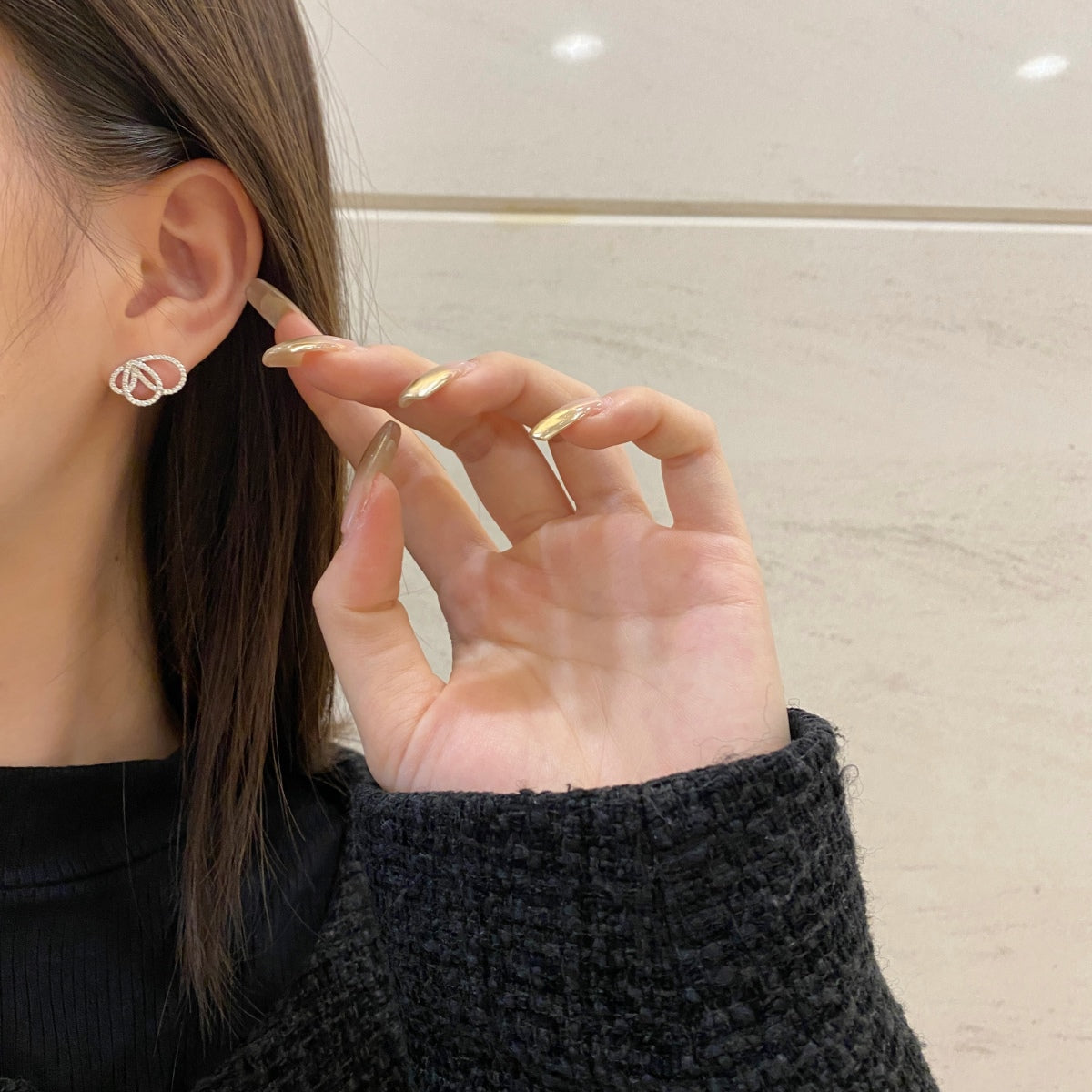 [LuckyStar]Exquisite Butterfly Shape Earrings