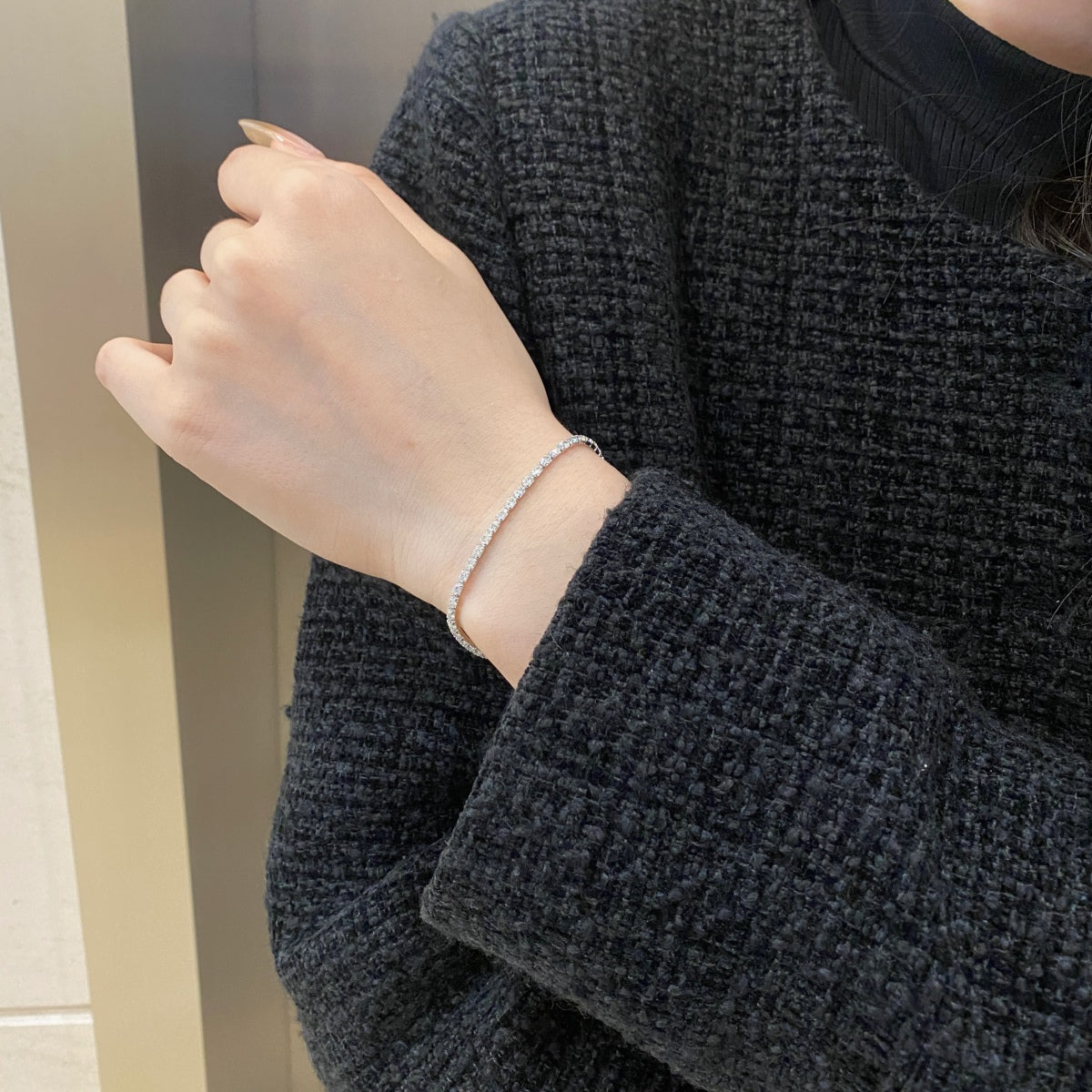 [LuckyStar]Elegant Emerald Cut Daily Bracelet