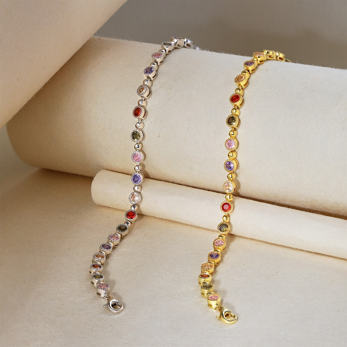 [LuckyStar]Sparkling Exquisite Round Cut Party Bracelet