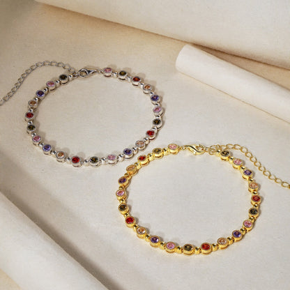 [LuckyStar]Sparkling Exquisite Round Cut Party Bracelet