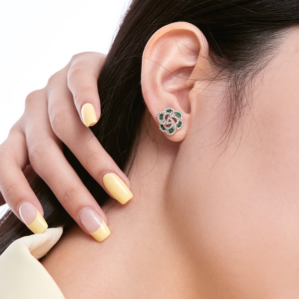 [LuckyStar]Exquisite Flower Shape Daily Earrings