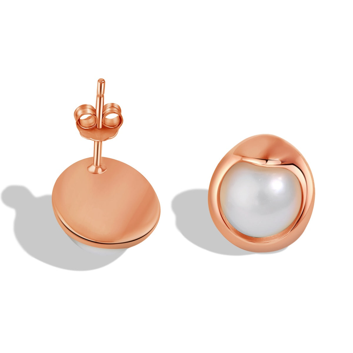 [LuckyStar]Dainty Bread Pearl Earrings