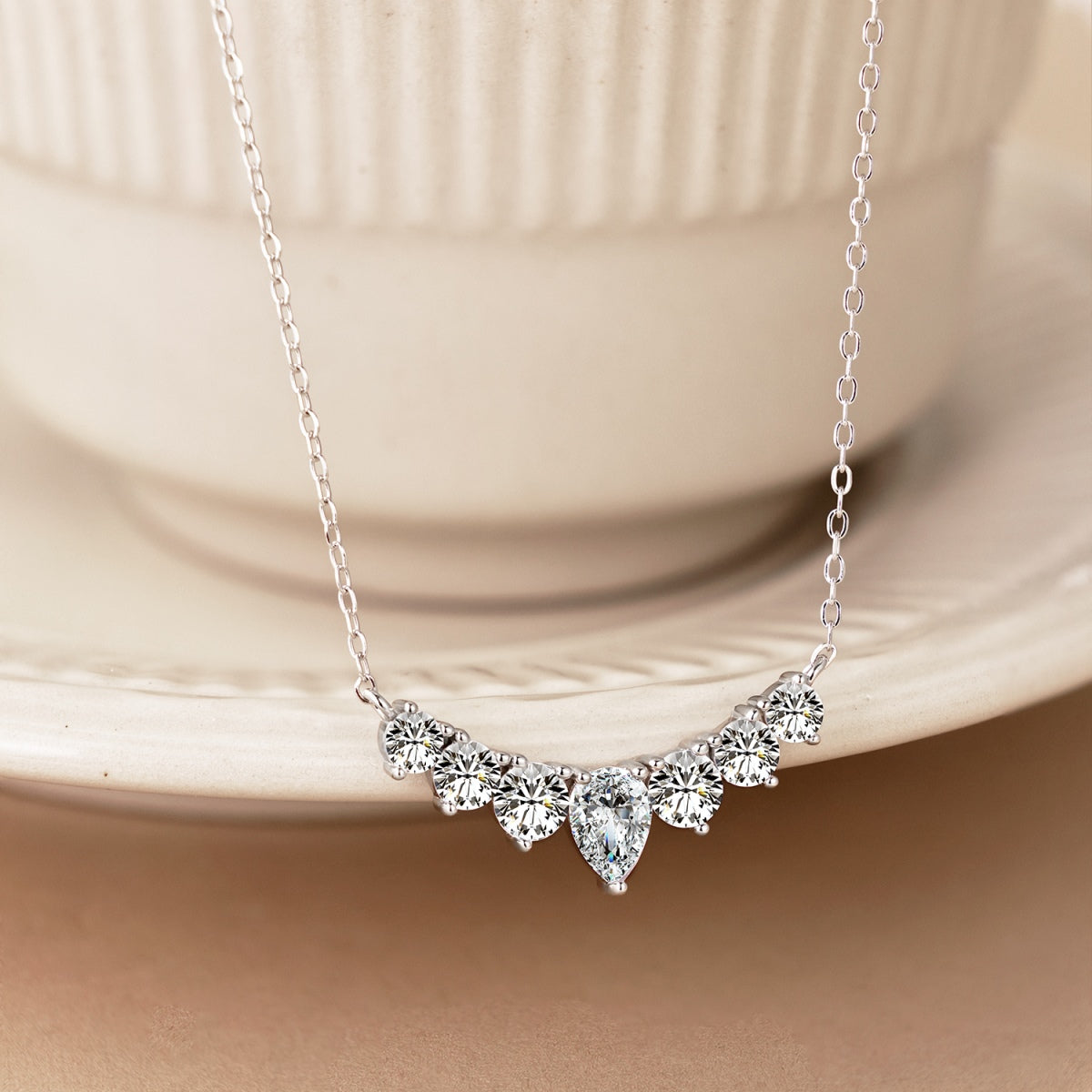 [LuckyStar]Dainty Colorful Heart Necklace