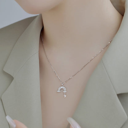 [LuckyStar]Unique Rainbow Star Necklace