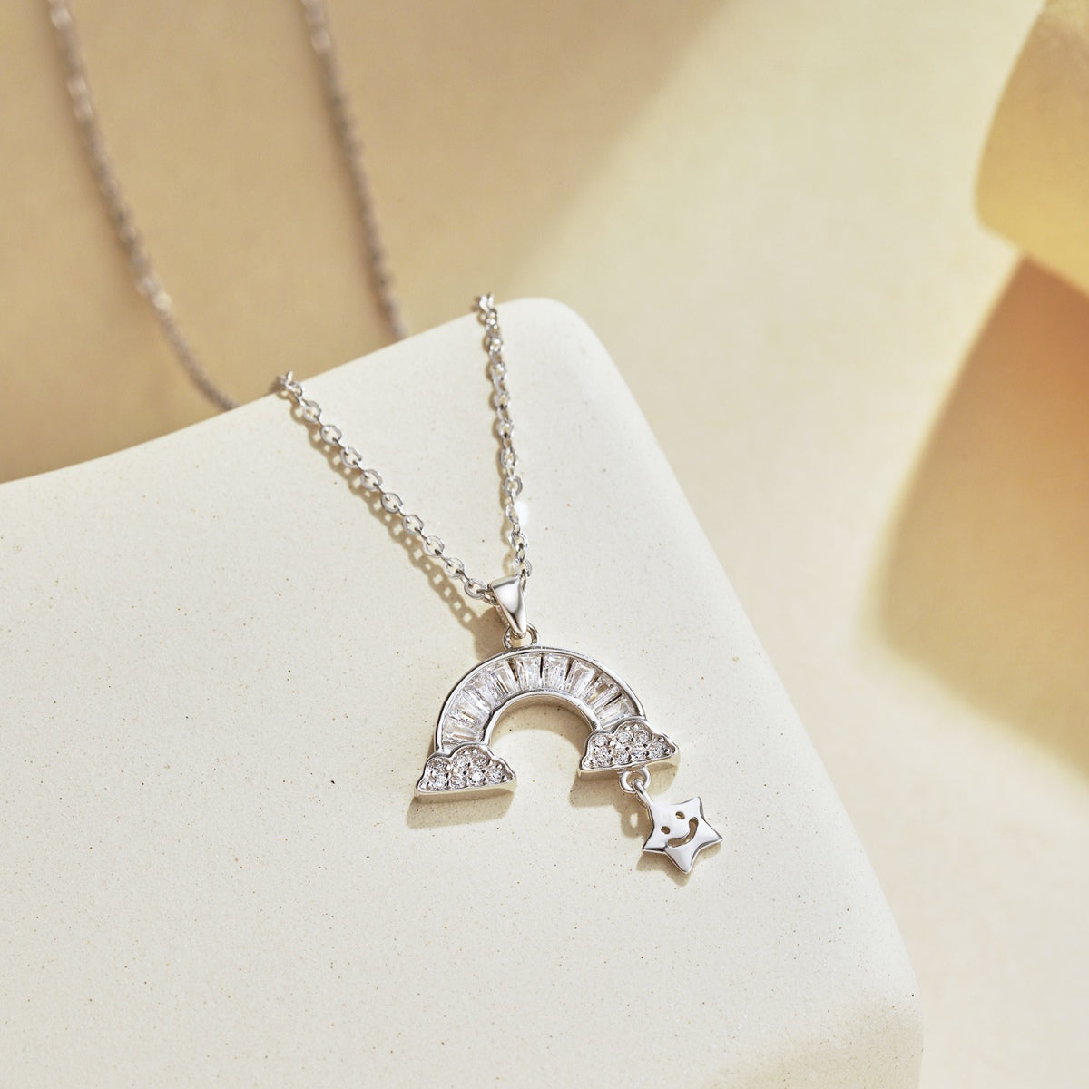 [LuckyStar]Unique Rainbow Star Necklace