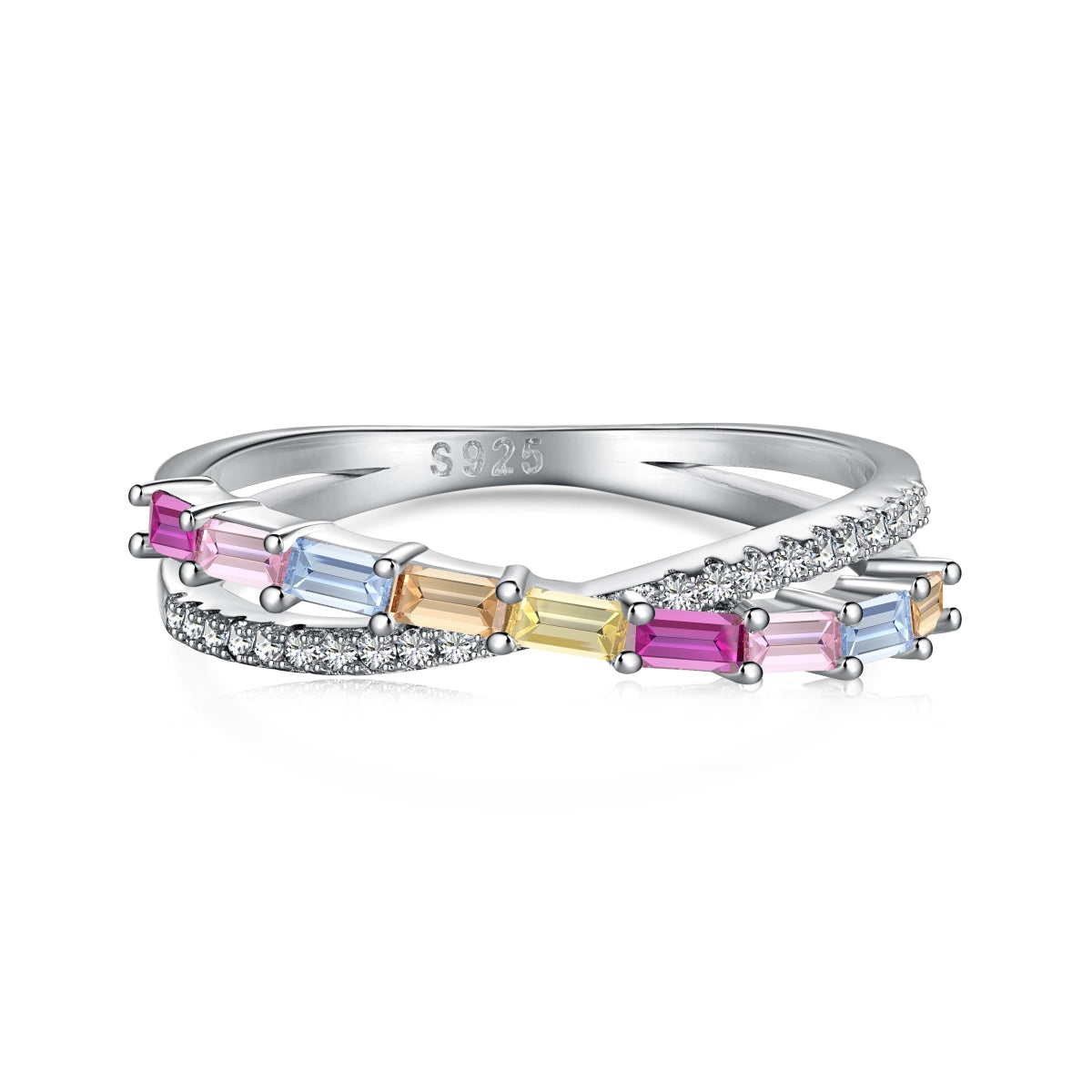 [LuckyStar]Energetic Elegant Radiant Cut Party Ring