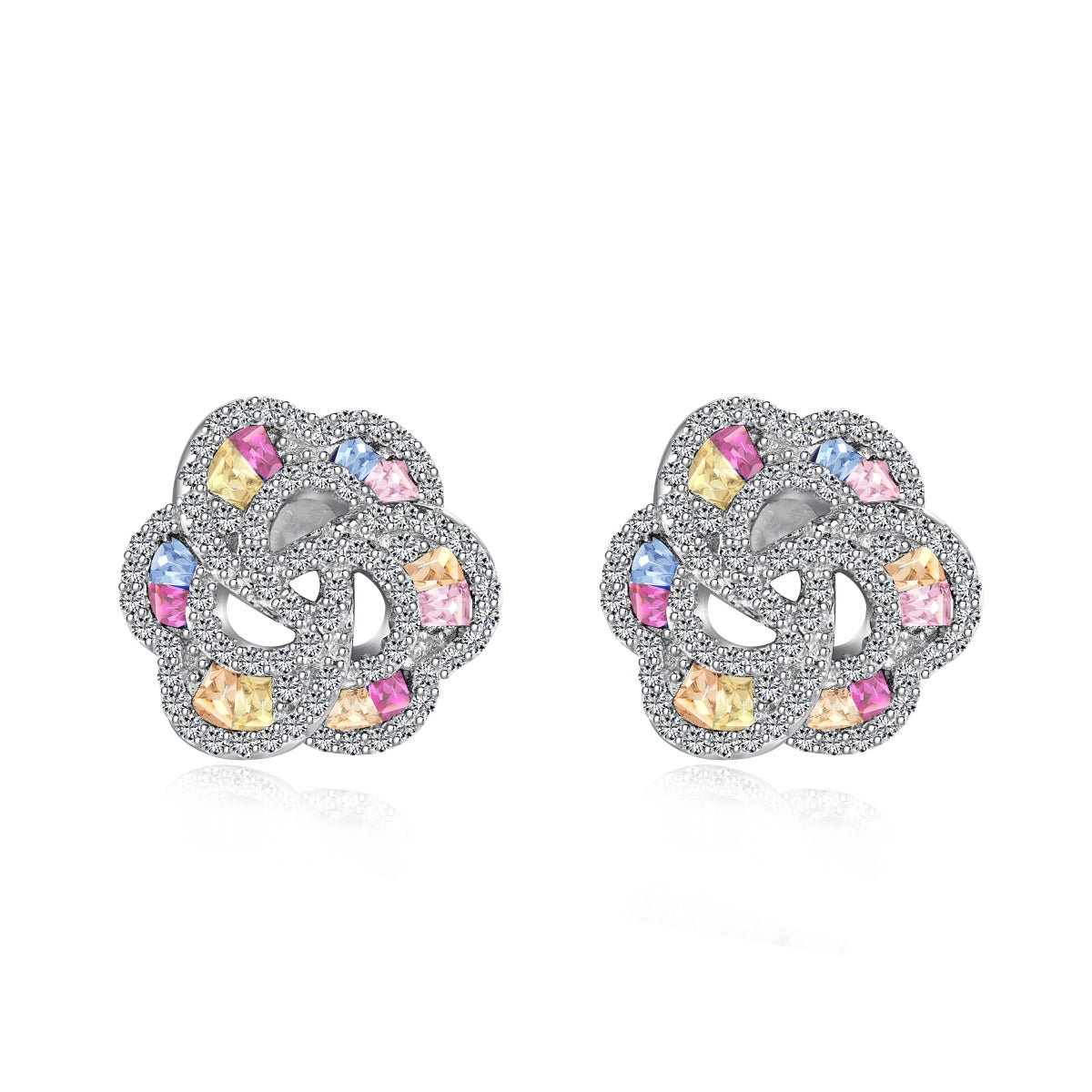 [LuckyStar]Exquisite Flower Shape Daily Earrings