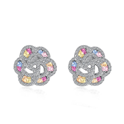[LuckyStar]Exquisite Flower Shape Daily Earrings