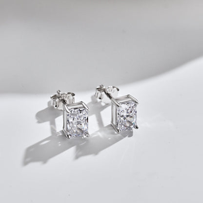 [LuckyStar]Radiant Luxurious Princess Cut Daily Earrings