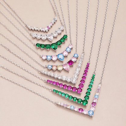 [LuckyStar]Dazzling Rainbow Necklace
