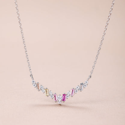 [LuckyStar]Dazzling Rainbow Necklace