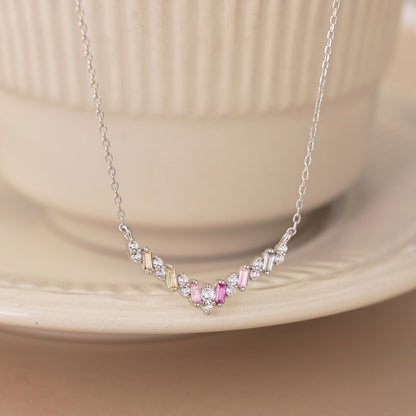 [LuckyStar]Dazzling Rainbow Necklace