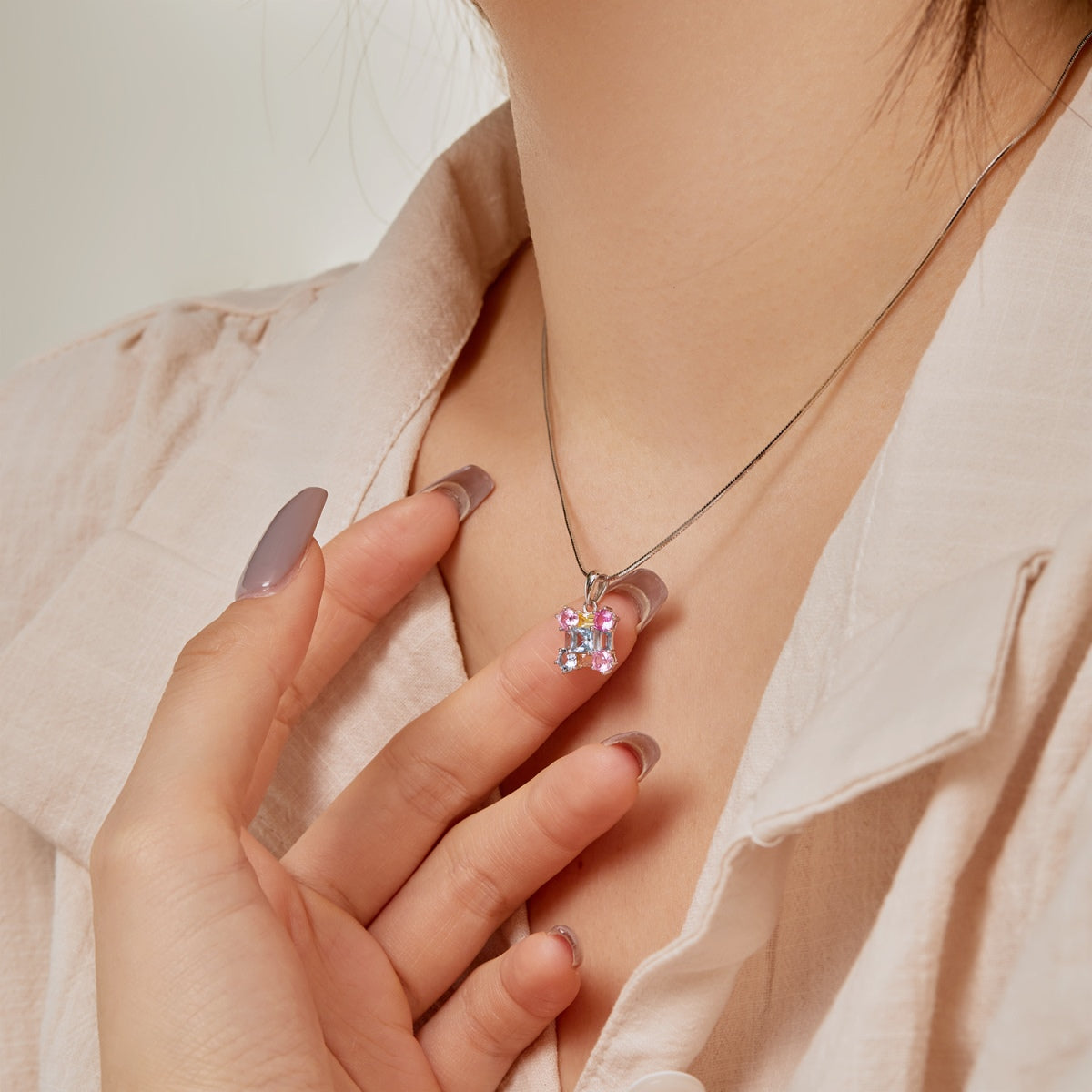 [LuckyStar]Gorgeous Multi Colorful Necklace