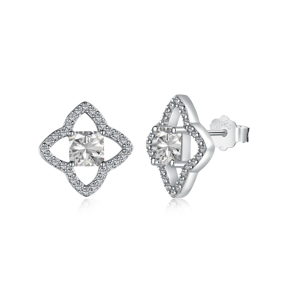 [LuckyStar]Elegant Star Shape Princess Cut Daily Earrings