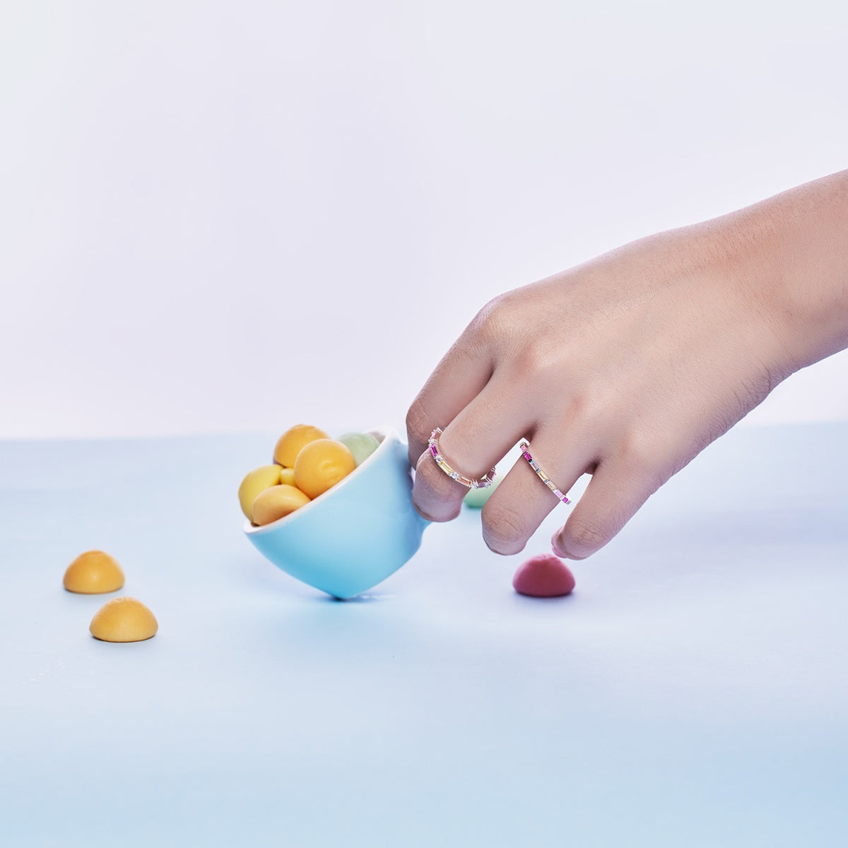 [LuckyStar]Lively In Shades Elegant Radiant Cut Daily Ring