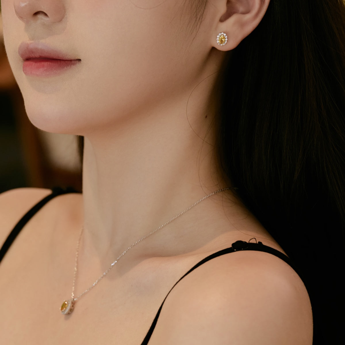 [LuckyStar]Delicate Unique Oval Cut Daily Earrings