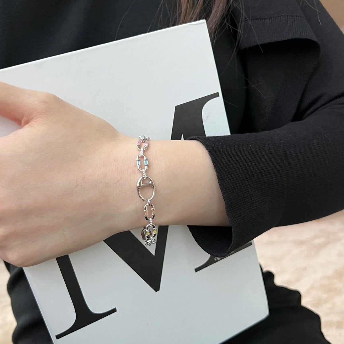 [LuckyStar]Dazzling Colorful Daily Bracelet