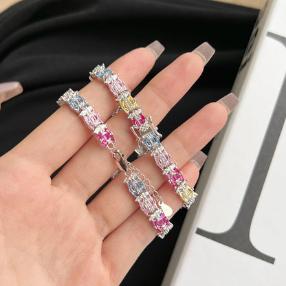 [LuckyStar]Delicate Colorful Multi Cut Party Bracelet