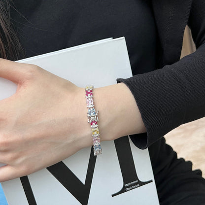 [LuckyStar]Delicate Colorful Multi Cut Party Bracelet