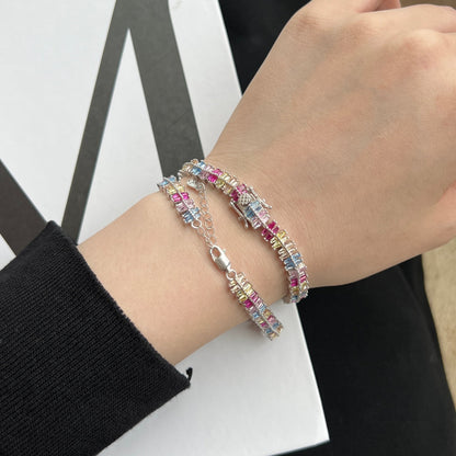 [LuckyStar]Sparkling Exquisite Multi Cut Party Bracelet