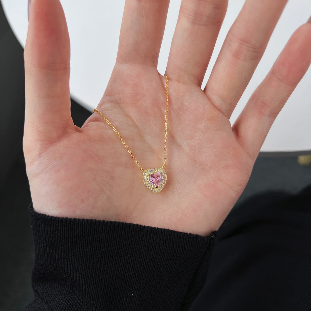 [LuckyStar]Exquisite Heart Shape Necklace