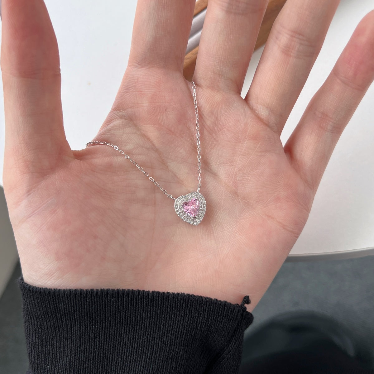 [LuckyStar]Exquisite Heart Shape Necklace