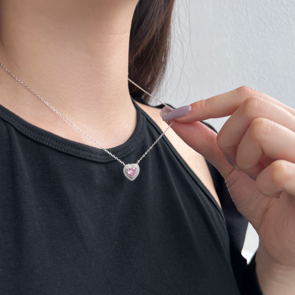 [LuckyStar]Exquisite Heart Shape Necklace