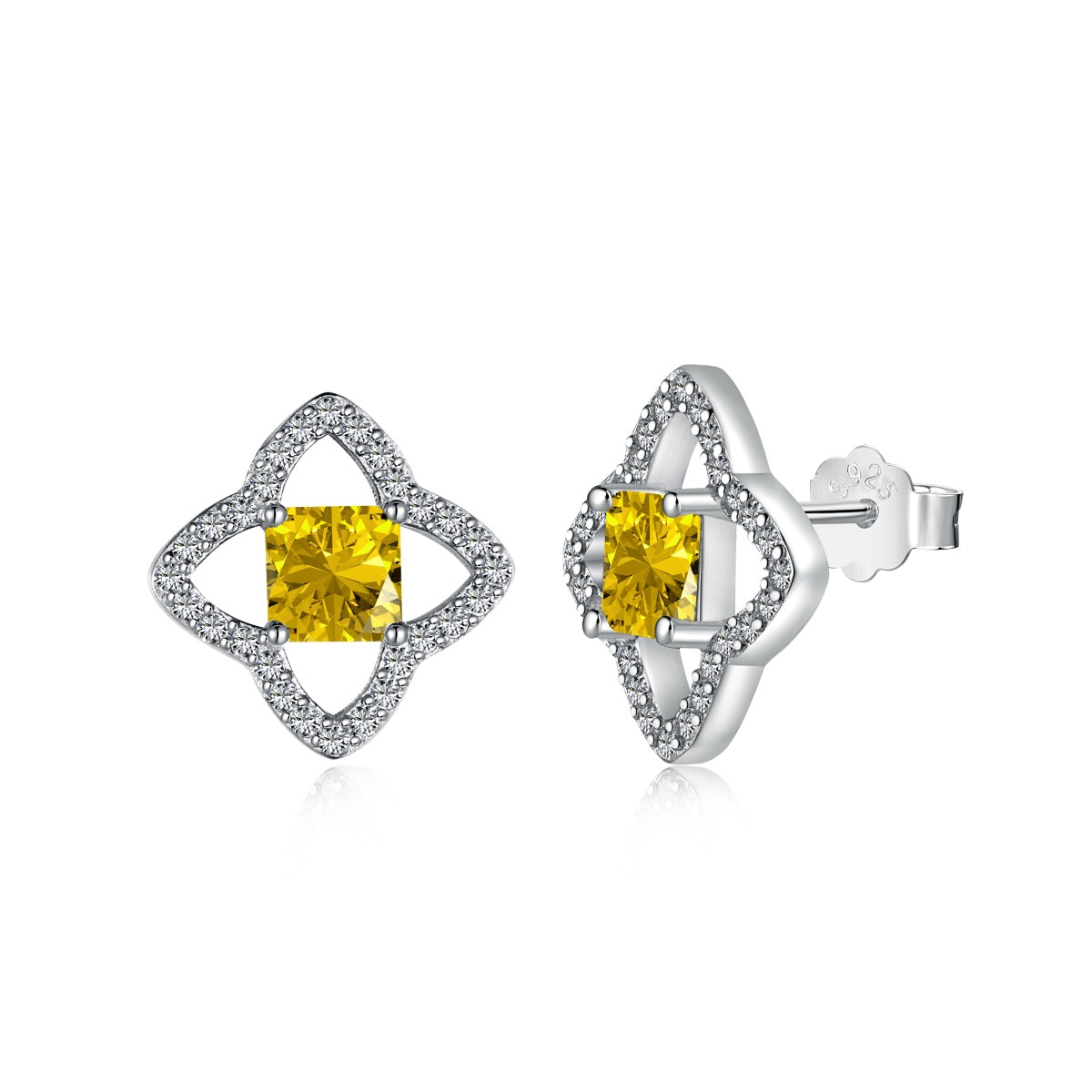 [LuckyStar]Elegant Star Shape Princess Cut Daily Earrings