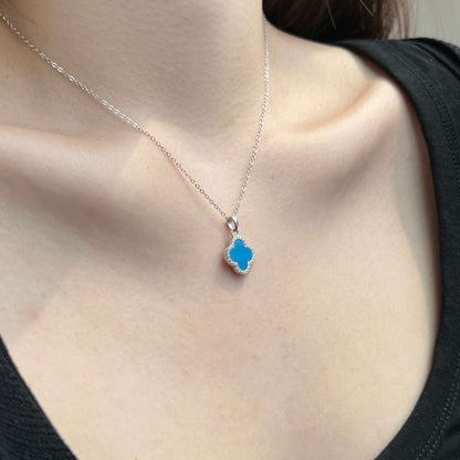 [LuckyStar]Dainty Flower Shape Necklace