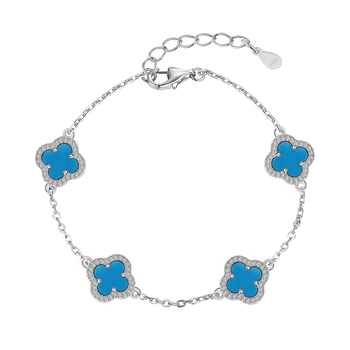 [LuckyStar]Four-Leaf Clover Exquisite Bracelet