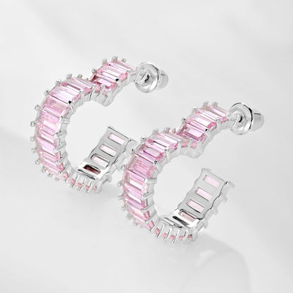 [LuckyStar]Radiant Heart Cutout Earrings