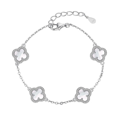 [LuckyStar]Four-Leaf Clover Exquisite Bracelet