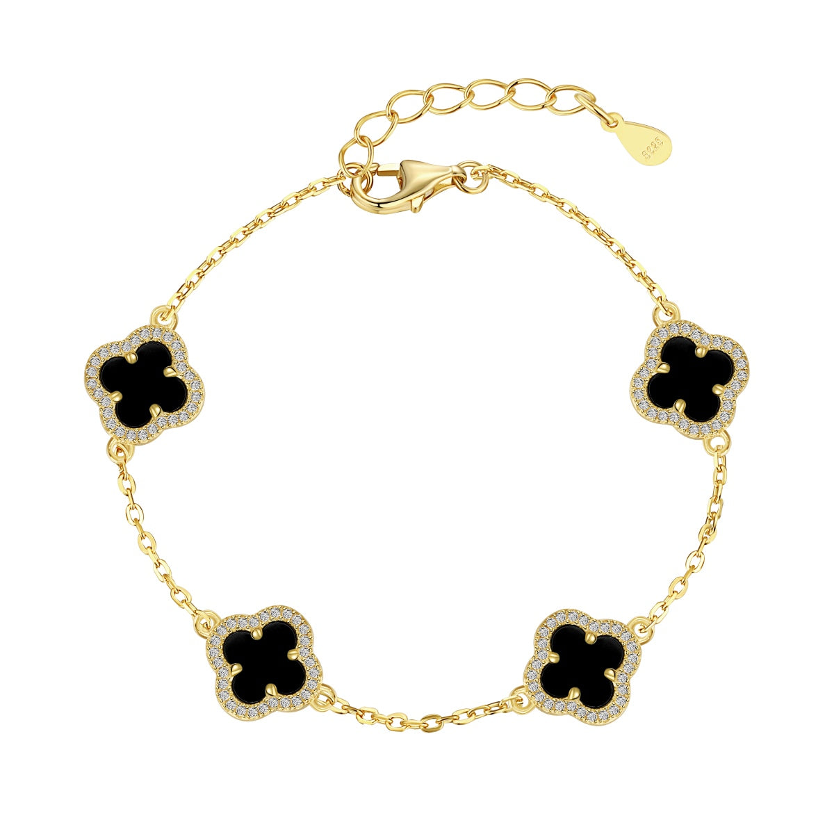 [LuckyStar]Four-Leaf Clover Exquisite Bracelet