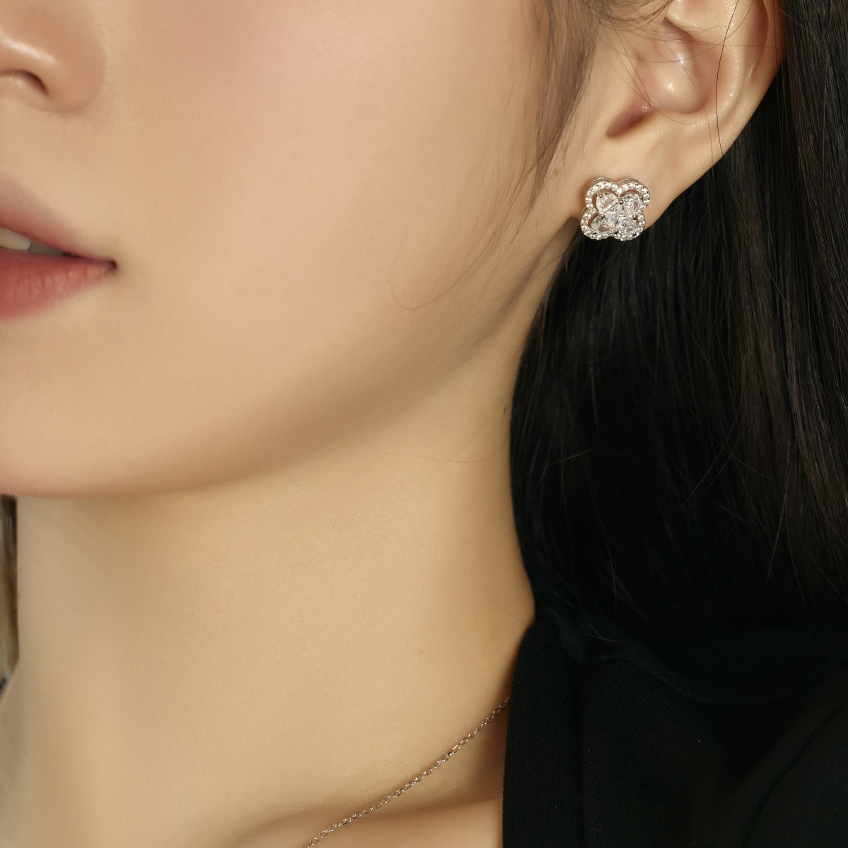 [LuckyStar]Lucky Four-Leaf Clover Exquisite Earrings