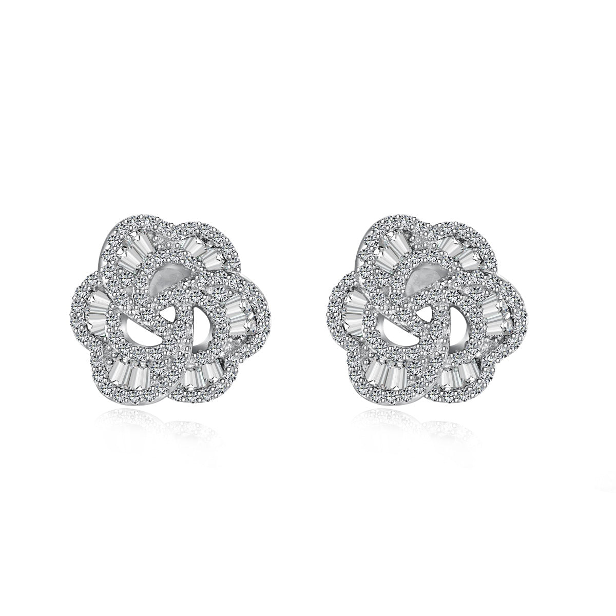 [LuckyStar]Exquisite Flower Shape Daily Earrings