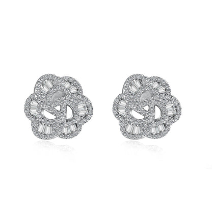 [LuckyStar]Exquisite Flower Shape Daily Earrings