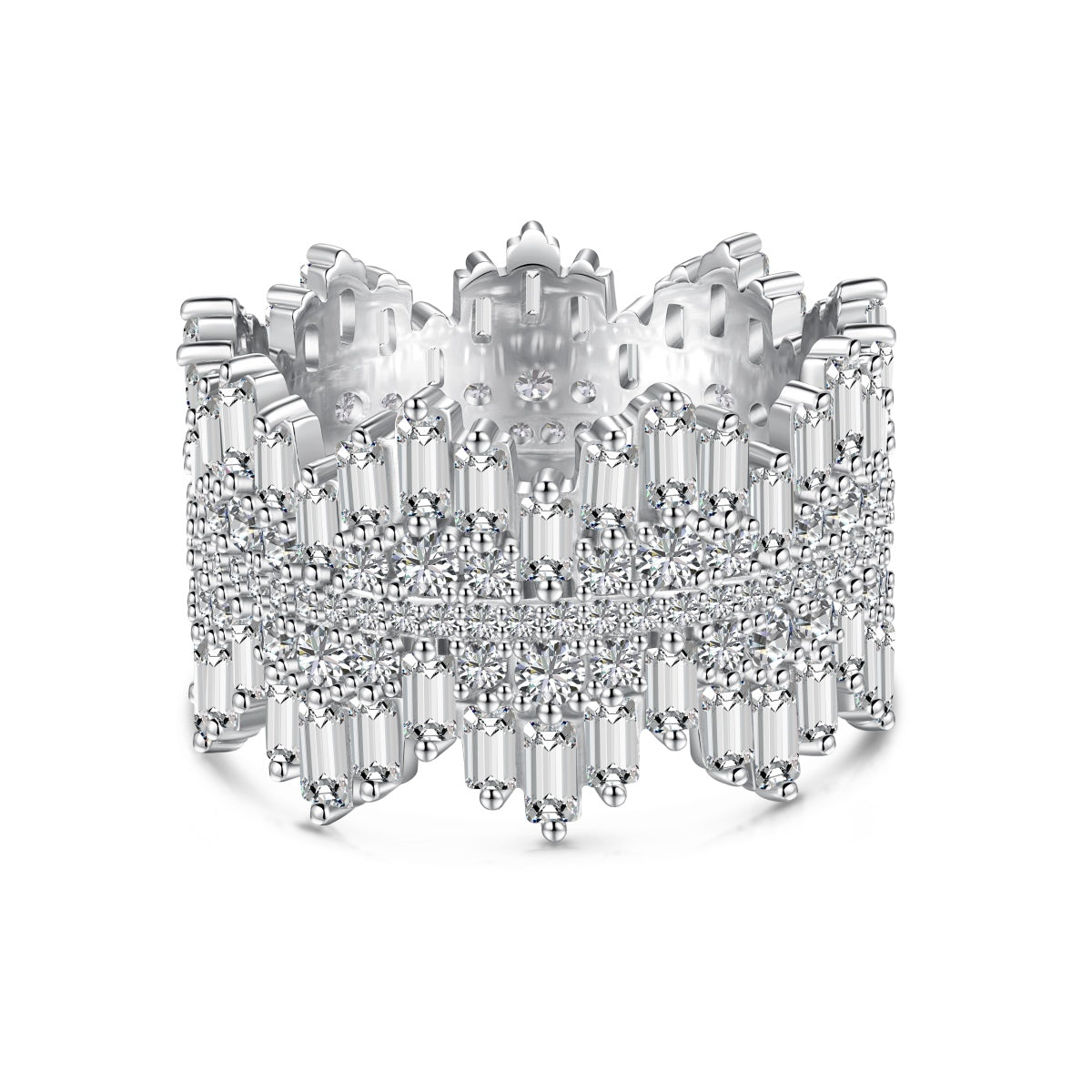 [LuckyStar]Luxurious Colorful Radiant Cut Daily Ring