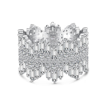 [LuckyStar]Luxurious Colorful Radiant Cut Daily Ring