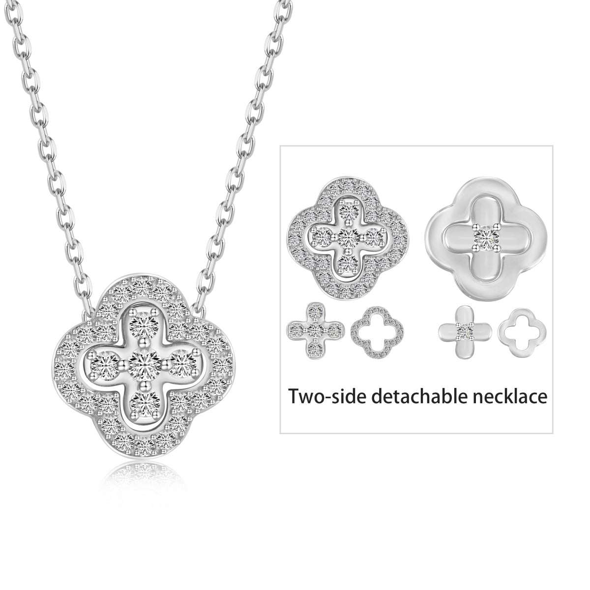 [LuckyStar]Four-Leaf Clover Various DIY Wearable Necklaces