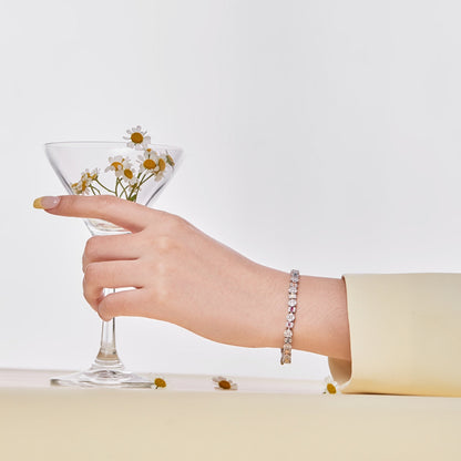 [LuckyStar]Dazzling Radiant Multi Cut Daily Bracelet