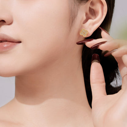 [LuckyStar]Four Leaf Clover Fashion Earrings