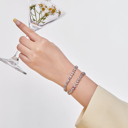[LuckyStar]Dainty Exquisite Flower Shape Daily Bracelet