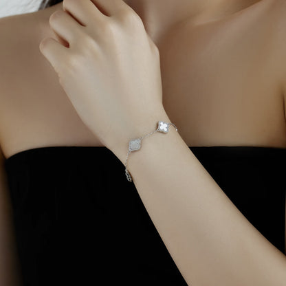 [LuckyStar]Four-Leaf Clover Exquisite Bracelet