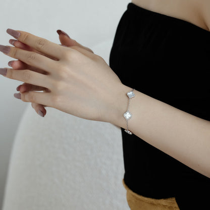 [LuckyStar]Four-Leaf Clover Exquisite Bracelet